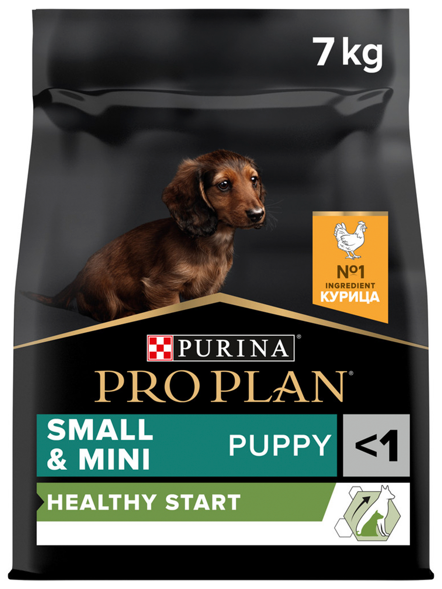 Корм для щенков PRO PLAN DOG мелких пород Курица Рис 7 кг 1*1