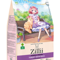 ZILLII (Зилли) Cat Hairball Control 2кг индейка и утка сухой для кошек, против комочков шерсти в желудке (352253)